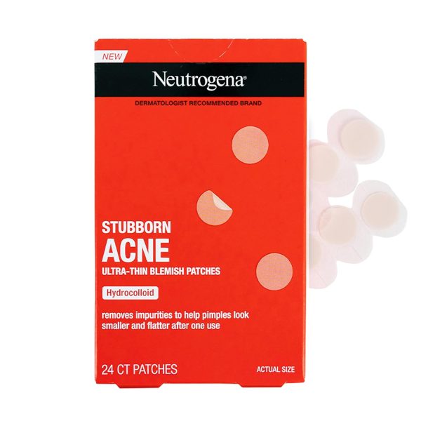 Neutrogena Stubborn Acne Pimple Patches, Acne Treatment for Face