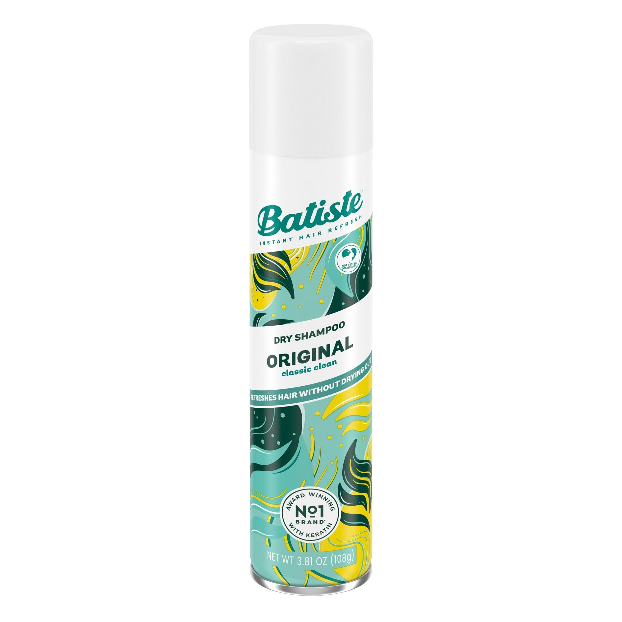 Batiste Dry Shampoo, Original Fragrance, 3.81 oz – Packaging May Vary